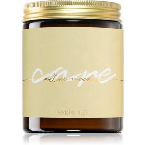 FARIBOLES All We Need Is Care bougie parfumée 140 g