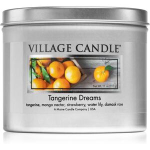 Village Candle Tangerine Dreams bougie parfumée en métal 311 g