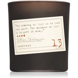 Paddywax Library William Shakespeare bougie parfumee 184 g