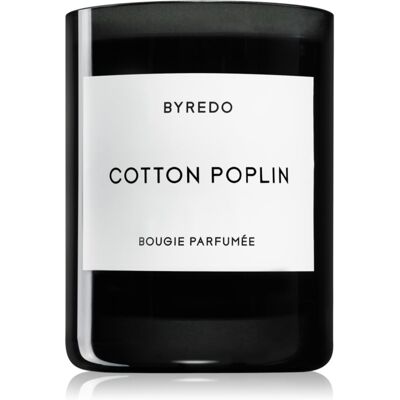 BYREDO Cotton Poplin bougie parfumée 240 g - Publicité BYREDO Cotton Poplin bougie parfumée 240 g - Publicité