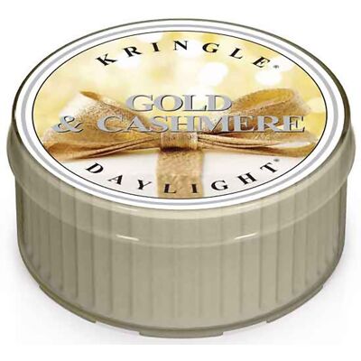 Kringle Candle Gold & Cashmere bougie chauffe-plat 42 g - Publicité Kringle Candle Gold & Cashmere bougie chauffe-plat 42 g - Publicité