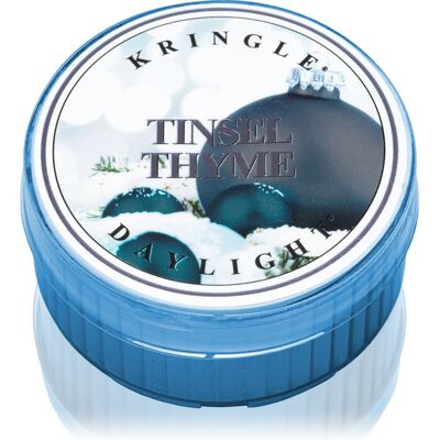 Kringle Candle Tinsel Thyme bougie chauffe-plat 42 g - Publicité Kringle Candle Tinsel Thyme bougie chauffe-plat 42 g - Publicité