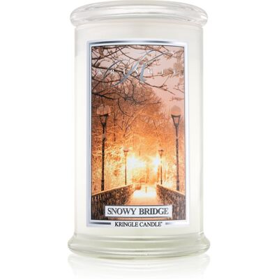 Kringle Candle Snowy Bridge bougie parfumée 624 g - Publicité Kringle Candle Snowy Bridge bougie parfumée 624 g - Publicité