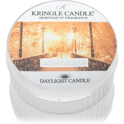 Bougie de thé Kringle Candle Snowy Bridge - Bougie de thé - Publicité Bougie de thé Kringle Candle Snowy Bridge - Bougie de thé - Publicité