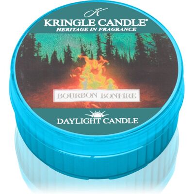 Kringle Candle Bourbon Bonfire Bougie Chauffante - Bougie chauffe-plat - Publicité Kringle Candle Bourbon Bonfire Bougie Chauffante - Bougie chauffe-plat - Publicité