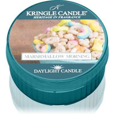 Kringle Candle Marshmallow Morning Bougie Tealight - Parfumée - Publicité Kringle Candle Marshmallow Morning Bougie Tealight - Parfumée - Publicité