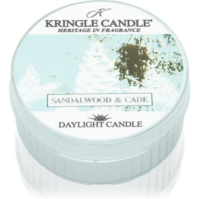 Kringle Candle Sandalwood & Cade bougie chauffe-plat 42 g - Publicité Kringle Candle Sandalwood & Cade bougie chauffe-plat 42 g - Publicité