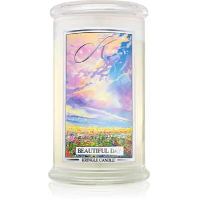 Kringle Candle Beautiful Day - Bougie Parfumée - 624 g - Publicité Kringle Candle Beautiful Day - Bougie Parfumée - 624 g - Publicité