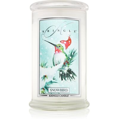Kringle Candle Snowbird - Bougie Parfumée Grande Hiver - 624g - Publicité Kringle Candle Snowbird - Bougie Parfumée Grande Hiver - 624g - Publicité