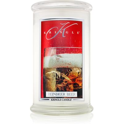 Kringle Candle Bière de Renne - Bougie parfumée 624g - Publicité Kringle Candle Bière de Renne - Bougie parfumée 624g - Publicité