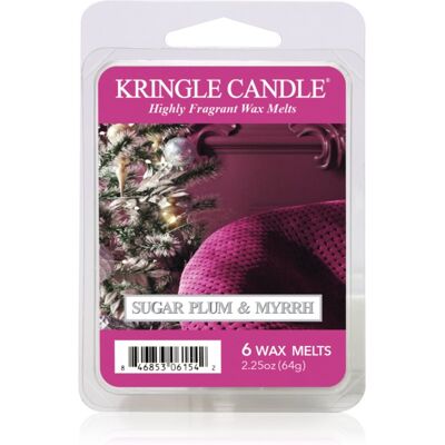 Kringle Candle Sugar Plum & Myrrh Wax Pot bougie parfumée 64 g - Publicité Kringle Candle Sugar Plum & Myrrh Wax Pot bougie parfumée 64 g - Publicité