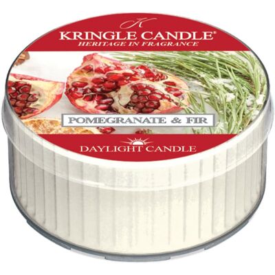Kringle Candle Pomegranate & Fir Daylight bougie chauffe-plat 42 g - Publicité Kringle Candle Pomegranate & Fir Daylight bougie chauffe-plat 42 g - Publicité