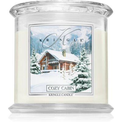 Kringle Candle Cozy Cabin bougie parfumée 907 g - Publicité Kringle Candle Cozy Cabin bougie parfumée 907 g - Publicité