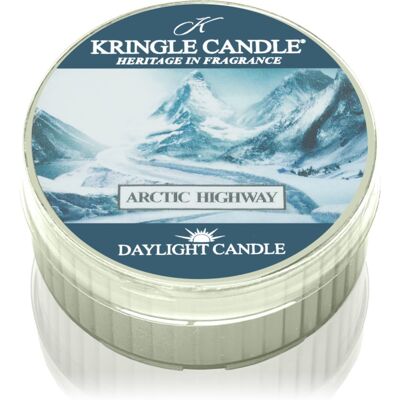 Kringle Candle Arctic Highway bougie chauffe-plat 42 g - Publicité Kringle Candle Arctic Highway bougie chauffe-plat 42 g - Publicité