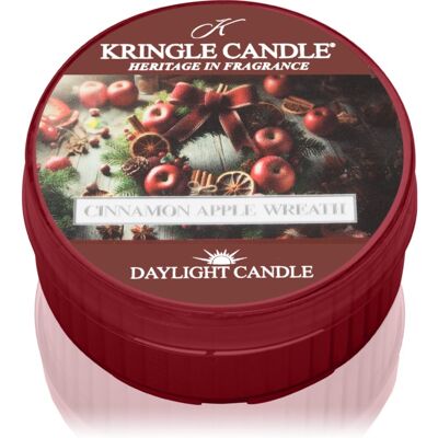 Kringle Candle Cinnamon Apple Wreath bougie chauffe-plat 42 g - Publicité Kringle Candle Cinnamon Apple Wreath bougie chauffe-plat 42 g - Publicité