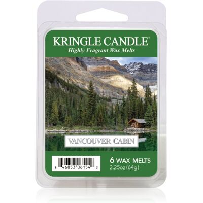 Kringle Candle Vancouver Cabin 6 Wax Melts bougie parfumée 64 g - Publicité Kringle Candle Vancouver Cabin 6 Wax Melts bougie parfumée 64 g - Publicité