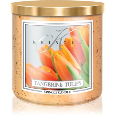 Kringle Candle Tangerine Tulips bougie parfumée 467 g - Publicité Kringle Candle Tangerine Tulips bougie parfumée 467 g - Publicité