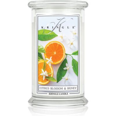 Kringle Candle Classic Citrus Blossom & Honey bougie parfumée 623 g - Publicité Kringle Candle Classic Citrus Blossom & Honey bougie parfumée 623 g - Publicité