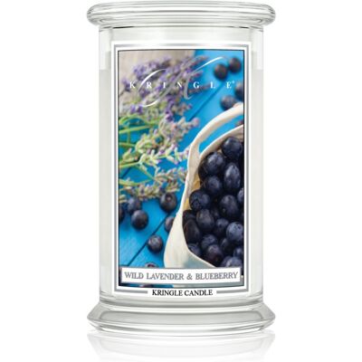 Kringle Candle Classic Wild Lavender & Blueberry bougie parfumée 623 g - Publicité Kringle Candle Classic Wild Lavender & Blueberry bougie parfumée 623 g - Publicité