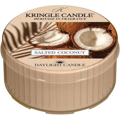 Kringle Candle Salted Coconut bougie chauffe-plat 42 g - Publicité Kringle Candle Salted Coconut bougie chauffe-plat 42 g - Publicité