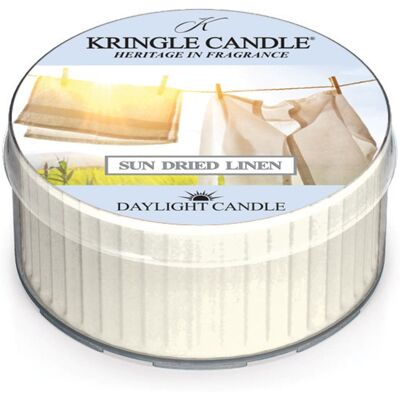 Kringle Candle Sun Dried Linen bougie chauffe-plat 42 g - Publicité Kringle Candle Sun Dried Linen bougie chauffe-plat 42 g - Publicité