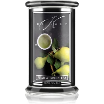 Kringle Candle Reserve Pear & Green Tea bougie parfumée 623 g - Publicité Kringle Candle Reserve Pear & Green Tea bougie parfumée 623 g - Publicité