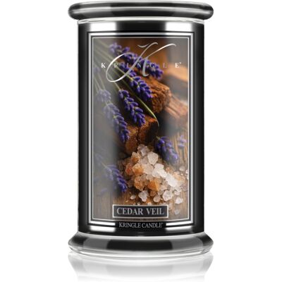 Kringle Candle Reserve Cedar Veil bougie parfumée 623 g - Publicité Kringle Candle Reserve Cedar Veil bougie parfumée 623 g - Publicité