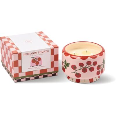 Paddywax A Dopo Heirloom Tomato bougie parfumée en céramique 680 g - Publicité Paddywax A Dopo Heirloom Tomato bougie parfumée en céramique 680 g - Publicité