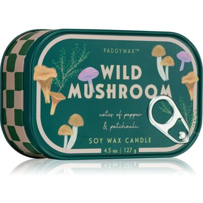 Paddywax Bistro Tin Wild Mushroom bougie parfumée en métal 127 g - Publicité Paddywax Bistro Tin Wild Mushroom bougie parfumée en métal 127 g - Publicité