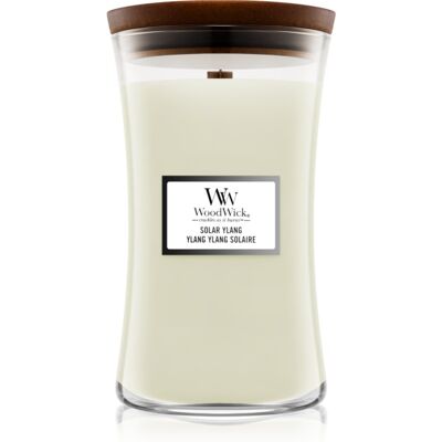 Woodwick Solar Ylang bougie parfumée avec mèche en bois 609.5 g - Publicité Woodwick Solar Ylang bougie parfumée avec mèche en bois 609.5 g - Publicité