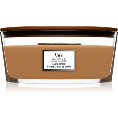 Woodwick Santal Myrrh bougie parfumée avec mèche en bois (hearthwick) 453,6 g - Publicité Woodwick Santal Myrrh bougie parfumée avec mèche en bois (hearthwick) 453,6 g - Publicité