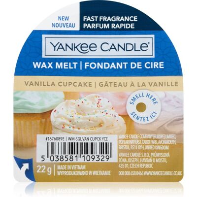 Yankee Candle Vanilla Cupcake tartelette en cire 22 g - Publicité Yankee Candle Vanilla Cupcake tartelette en cire 22 g - Publicité