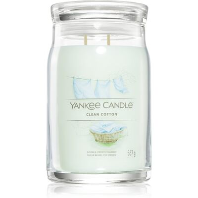 Yankee Candle Clean Cotton bougie parfumée Signature 567 g - Publicité Yankee Candle Clean Cotton bougie parfumée Signature 567 g - Publicité