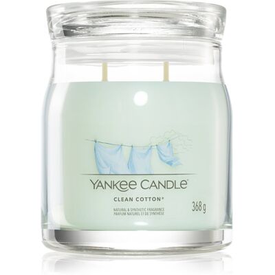 Yankee Candle Clean Cotton bougie parfumée Signature 368 g - Publicité Yankee Candle Clean Cotton bougie parfumée Signature 368 g - Publicité