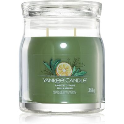 Yankee Candle Sage & Citrus bougie parfumée Signature Signature 368 g - Publicité Yankee Candle Sage & Citrus bougie parfumée Signature Signature 368 g - Publicité