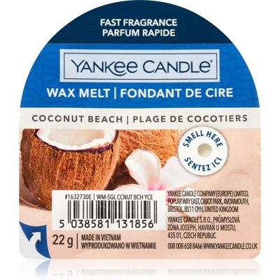 Yankee Candle Coconut Beach tartelette en cire 22 g - Publicité Yankee Candle Coconut Beach tartelette en cire 22 g - Publicité