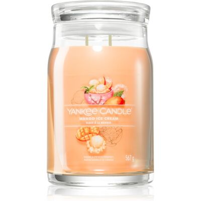 Yankee Candle Mango Ice Cream bougie parfumée Signature 567 g - Publicité Yankee Candle Mango Ice Cream bougie parfumée Signature 567 g - Publicité
