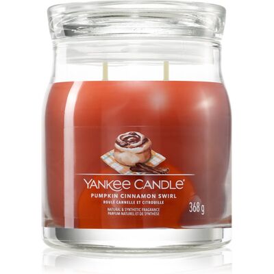 Yankee Candle Pumpkin Cinnamon Swirl bougie parfumée 368 g - Publicité Yankee Candle Pumpkin Cinnamon Swirl bougie parfumée 368 g - Publicité