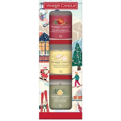 Yankee Candle Christmas Collection Holiday Party Coffret cadeau - Publicité Yankee Candle Christmas Collection Holiday Party Coffret cadeau - Publicité