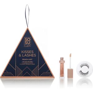 SOSU Cosmetics Limited Edition Kisses & Lashes coffret cadeau Peach Lust