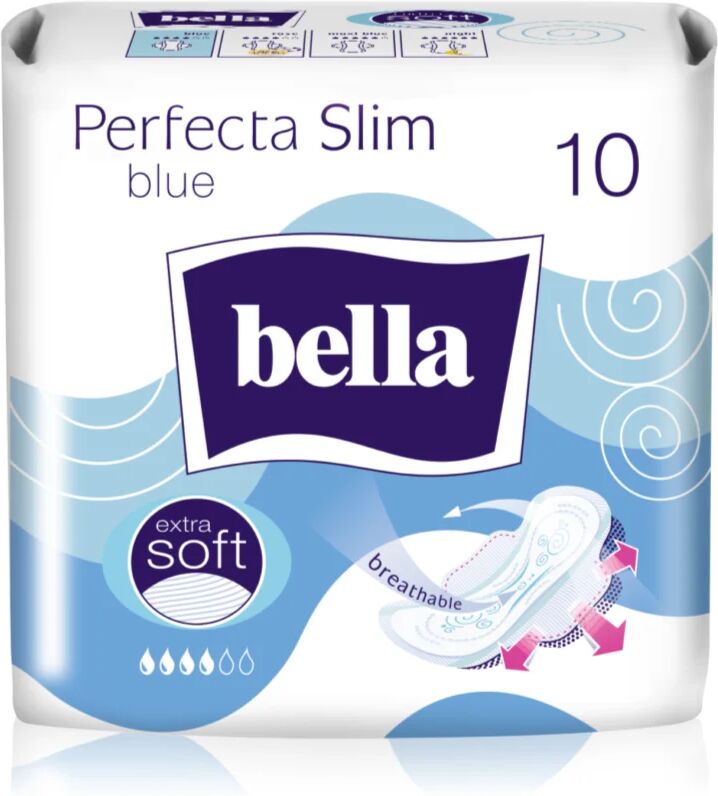 BELLA Perfecta Slim Blue serviettes hygiéniques 10 pcs