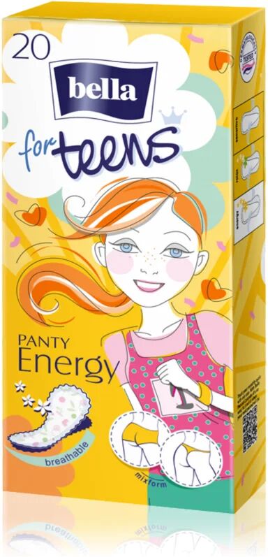 BELLA For Teens Energy protège-slips pour les filles 20 pcs