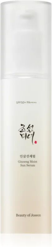 Beauty Of Joseon Ginseng Moist Sun Serum sérum réparateur et protecteur SPF 50+ 50 ml