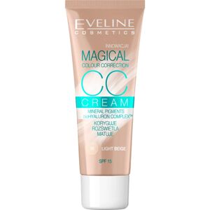 Eveline Cosmetics Magical Colour Correction CC crème SPF 15 teinte 50 Light Beige 30 ml