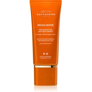 Institut Esthederm Bronz Repair crème anti-rides raffermissante visage moyenne protection solaire 50 ml