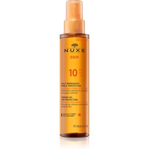 Nuxe Sun huile solaire visage et corps SPF 10 150 ml