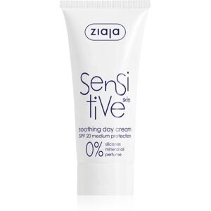 Ziaja Sensitive crème apaisante pour peaux sèches avec démangeaisons SPF 20 50 ml