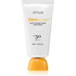Anua Zero-Cast Moisturizing Finish Sunscreen crème hydratante protectrice SPF 50 50 ml - Publicité Anua Zero-Cast Moisturizing Finish Sunscreen crème hydratante protectrice SPF 50 50 ml - Publicité