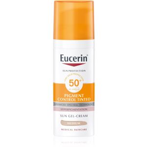 Eucerin Sun Pigment Control Tinted émulsion protectrice contre l’hyperpigmentation cutanée SPF 50+ teinte Medium 50 ml - Publicité Eucerin Sun Pigment Control Tinted émulsion protectrice contre l’hyperpigmentation cutanée SPF 50+ teinte Medium 50 ml - Publicité