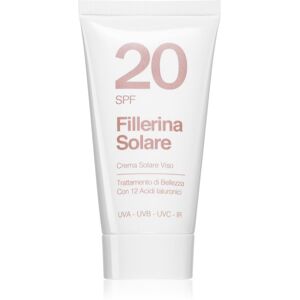 Fillerina Sun Crème solaire visage SPF 20 - Publicité Fillerina Sun Crème solaire visage SPF 20 - Publicité